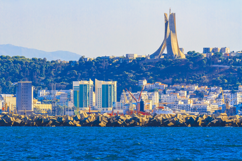 Algiers has an estimated population of 3,5 million and it is also known as the White city (Algiers the white).